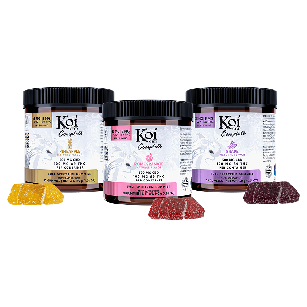 Koi complete full spectrum gummies Products